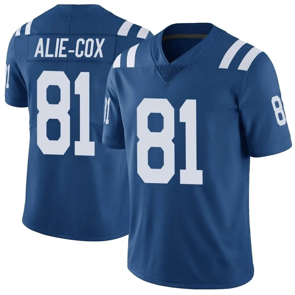 Men's Indianapolis Colts Mo Alie-Cox Nike Color Rush Vapor Untouchable Limited Royal Jersey Men's Indianapolis Colts Mo Alie-Cox Nike Color Rush Vapor Untouchable Limited Royal Jersey