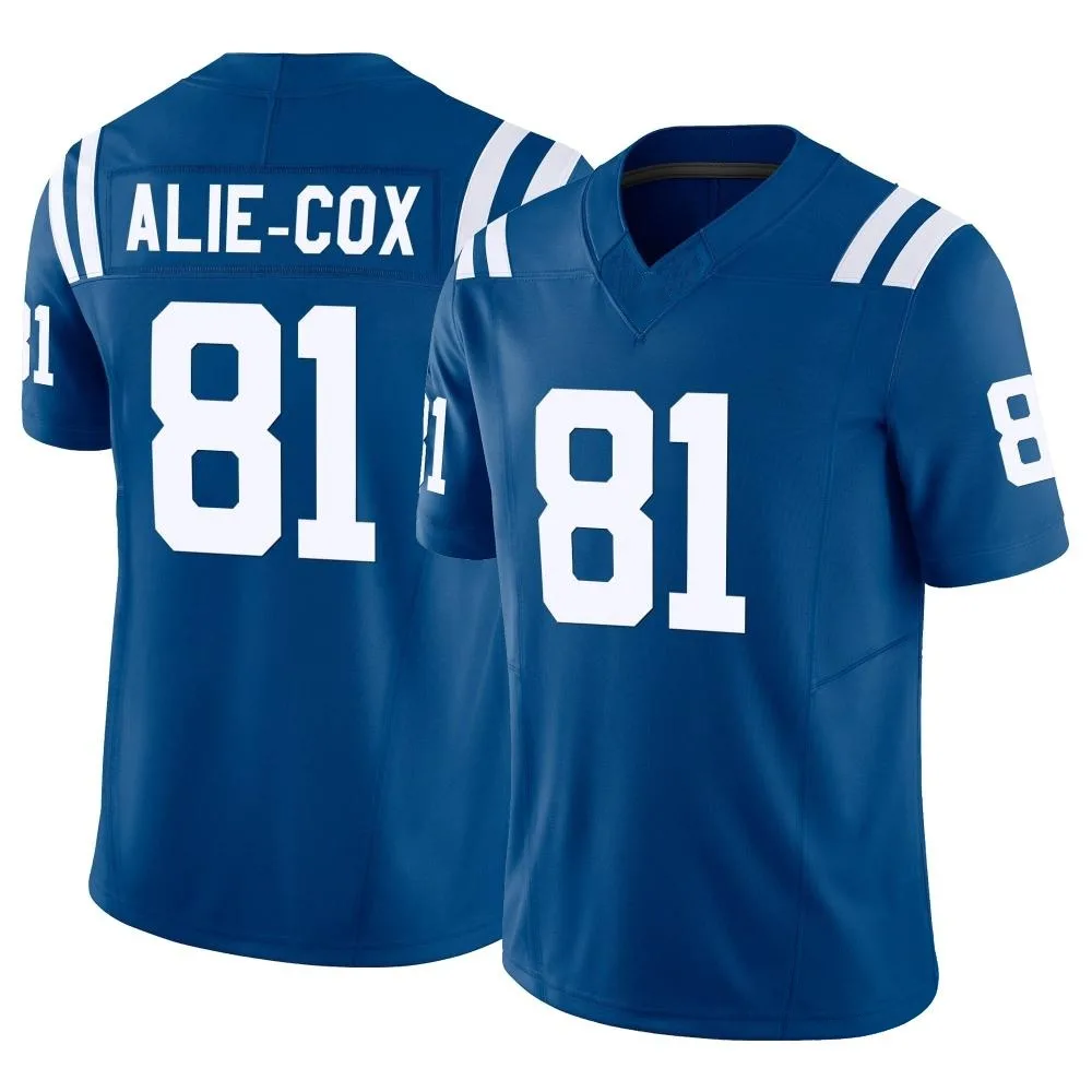 Men's Indianapolis Colts Mo Alie-Cox Nike Vapor F.U.S.E. Limited Royal Jersey Men's Indianapolis Colts Mo Alie-Cox Nike Vapor F.U.S.E. Limited Royal Jersey