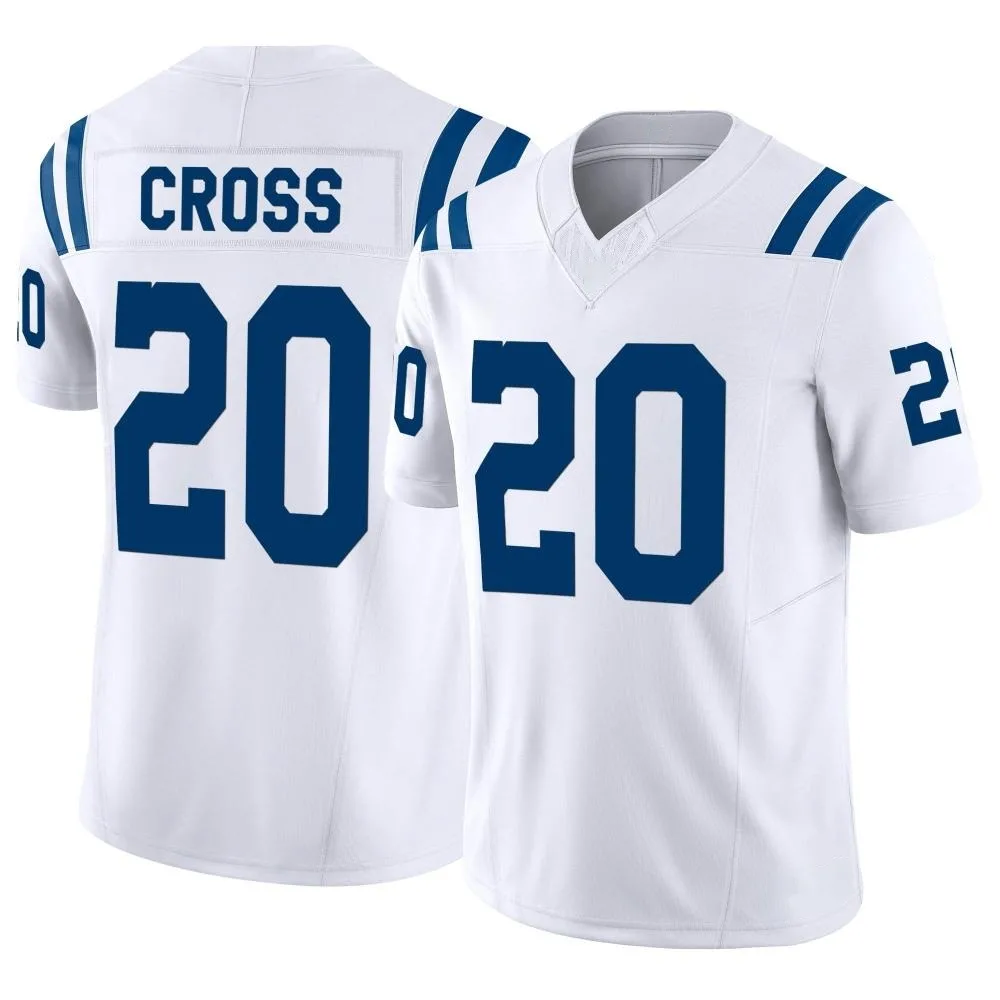 Men's Indianapolis Colts Nick Cross Nike Vapor F.U.S.E. Limited White Jersey Men's Indianapolis Colts Nick Cross Nike Vapor F.U.S.E. Limited White Jersey