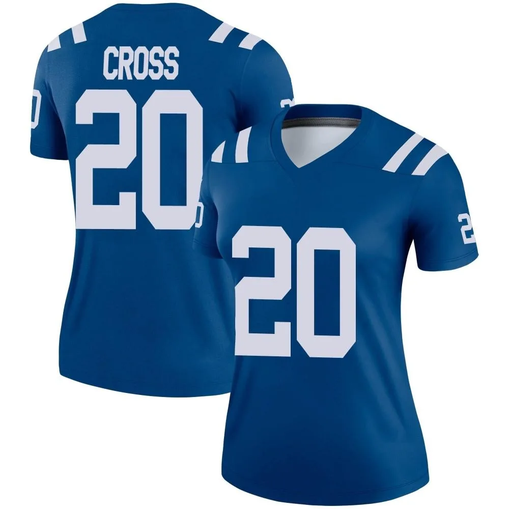Women's Indianapolis Colts Nick Cross Nike Legend Royal Jersey Women's Indianapolis Colts Nick Cross Nike Legend Royal Jersey