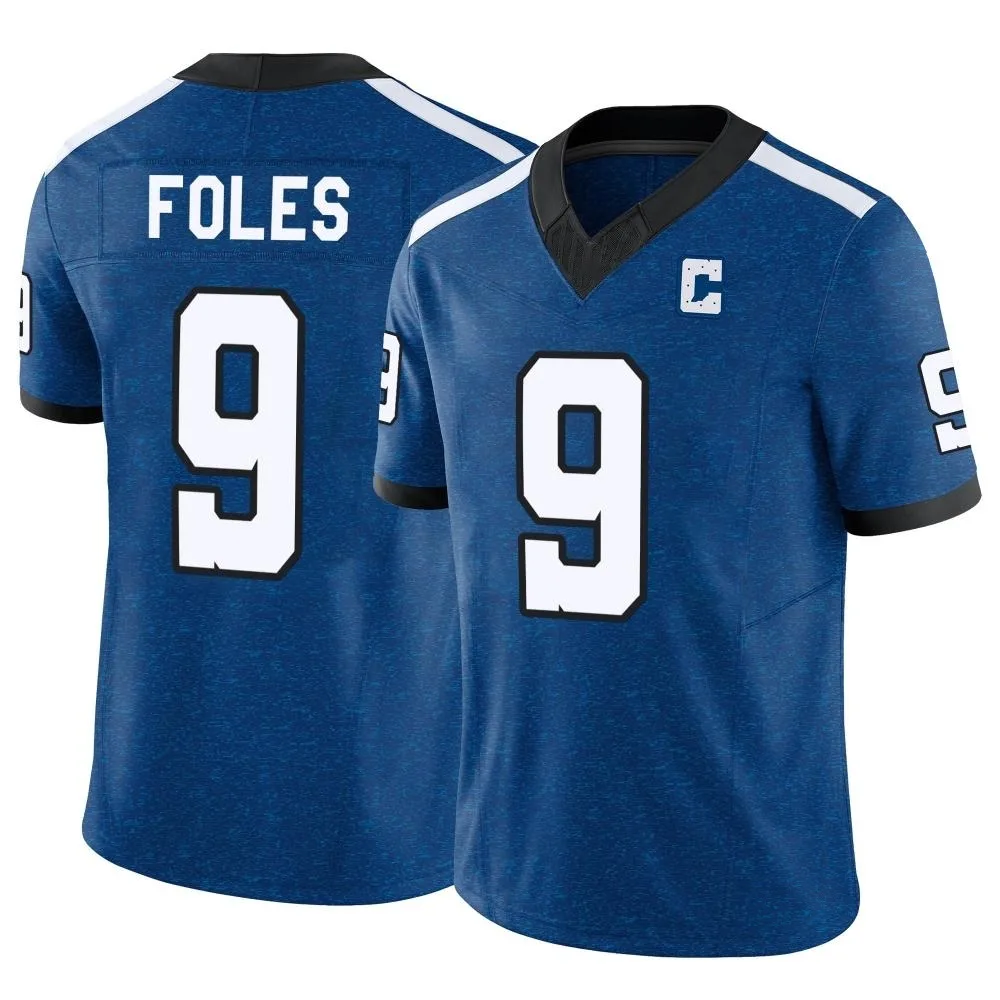 Men's Indianapolis Colts Nick Foles Nike Indiana Nights Alternate Vapor F.U.S.E. Limited Royal Jersey Men's Indianapolis Colts Nick Foles Nike Indiana Nights Alternate Vapor F.U.S.E. Limited Royal Jersey