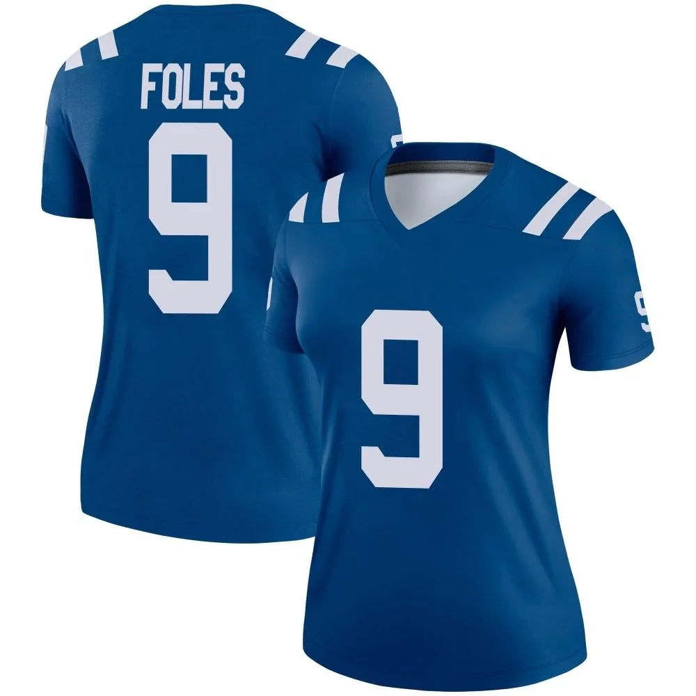 Women's Indianapolis Colts Nick Foles Nike Legend Royal Jersey Women's Indianapolis Colts Nick Foles Nike Legend Royal Jersey