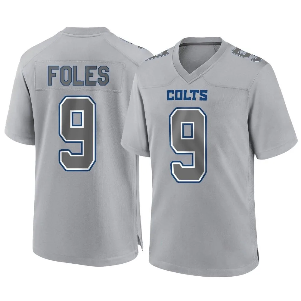 Youth Indianapolis Colts Nick Foles Nike Atmosphere Fashion Game Gray Jersey Youth Indianapolis Colts Nick Foles Nike Atmosphere Fashion Game Gray Jersey