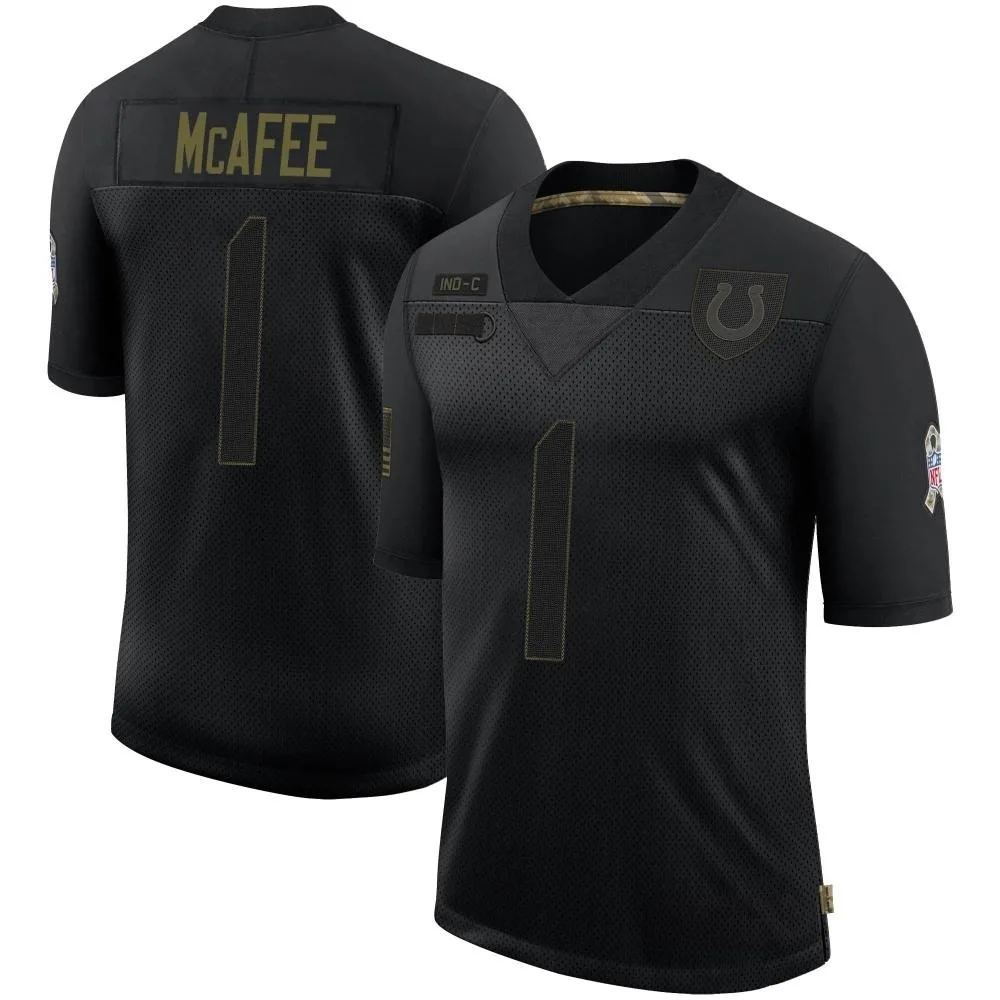 Men's Indianapolis Colts Pat Mcafee Nike 2020 Salute To Service Limited Black Jersey Men's Indianapolis Colts Pat Mcafee Nike 2020 Salute To Service Limited Black Jersey