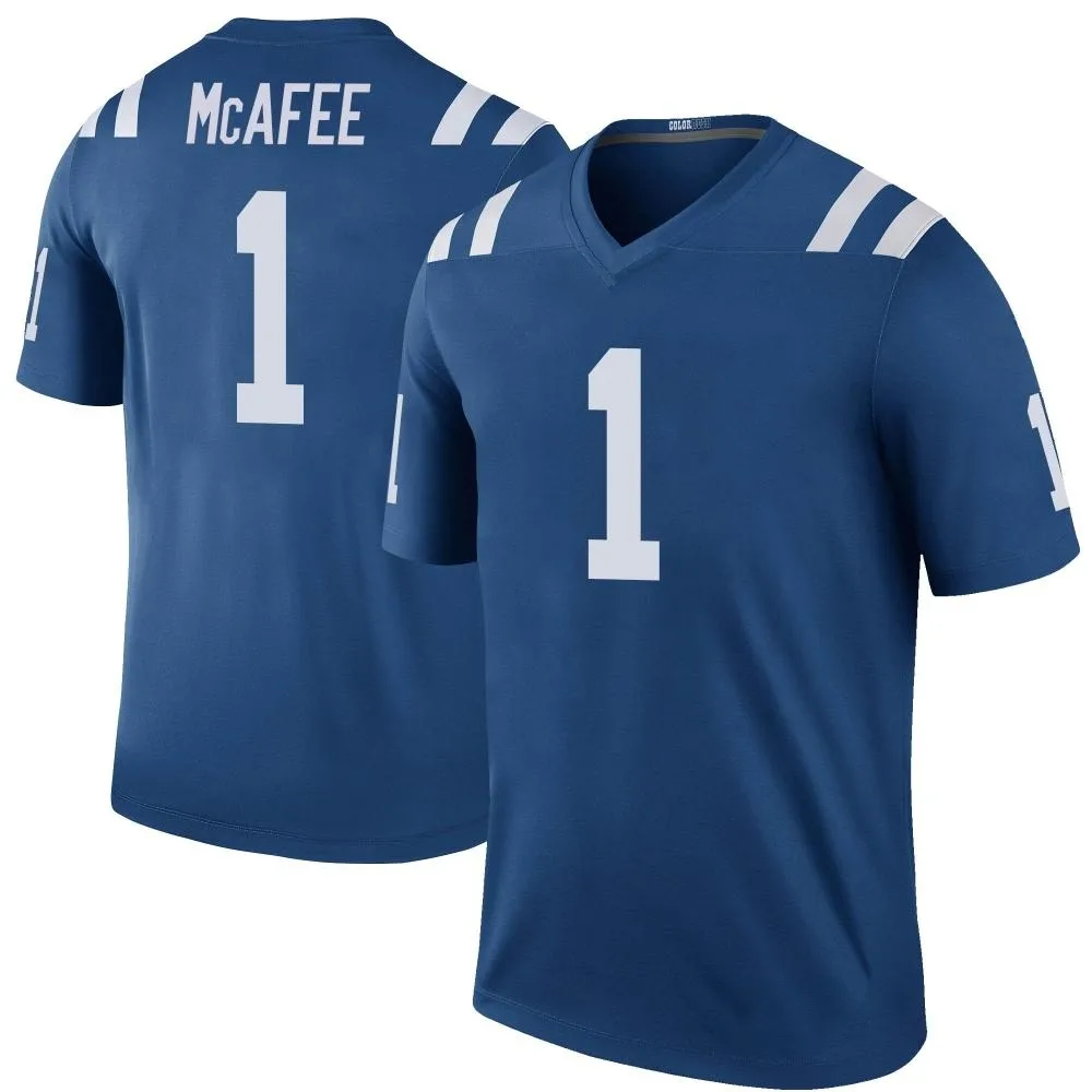 Men's Indianapolis Colts Pat Mcafee Nike Color Rush Legend Royal Jersey Men's Indianapolis Colts Pat Mcafee Nike Color Rush Legend Royal Jersey