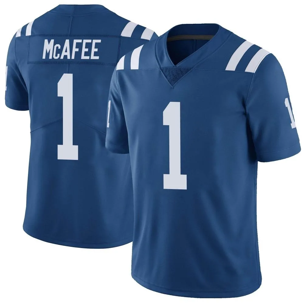 Men's Indianapolis Colts Pat Mcafee Nike Color Rush Vapor Untouchable Limited Royal Jersey Men's Indianapolis Colts Pat Mcafee Nike Color Rush Vapor Untouchable Limited Royal Jersey