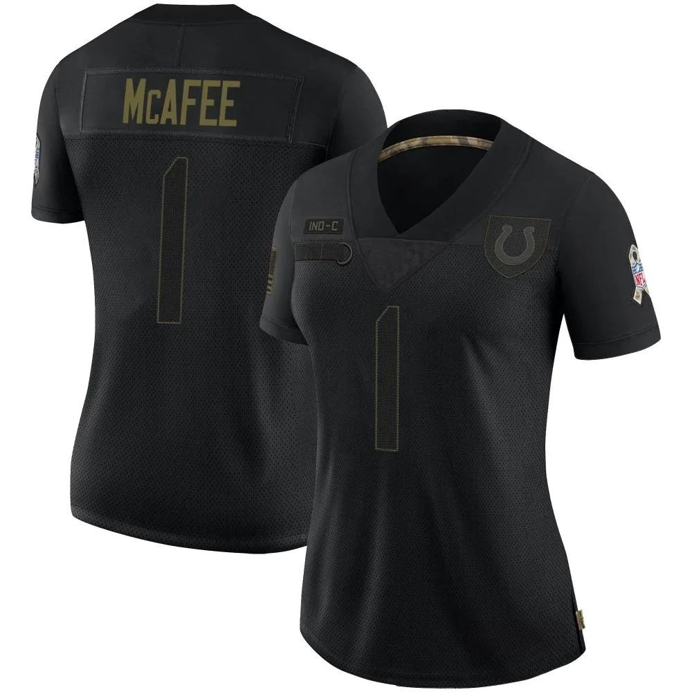 Women's Indianapolis Colts Pat Mcafee Nike 2020 Salute To Service Limited Black Jersey Women's Indianapolis Colts Pat Mcafee Nike 2020 Salute To Service Limited Black Jersey
