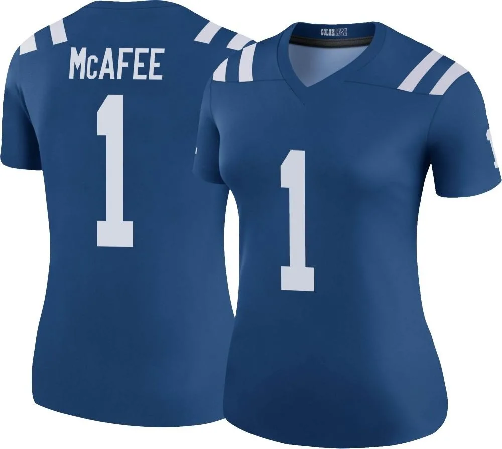 Women's Indianapolis Colts Pat Mcafee Nike Color Rush Legend Royal Jersey Women's Indianapolis Colts Pat Mcafee Nike Color Rush Legend Royal Jersey