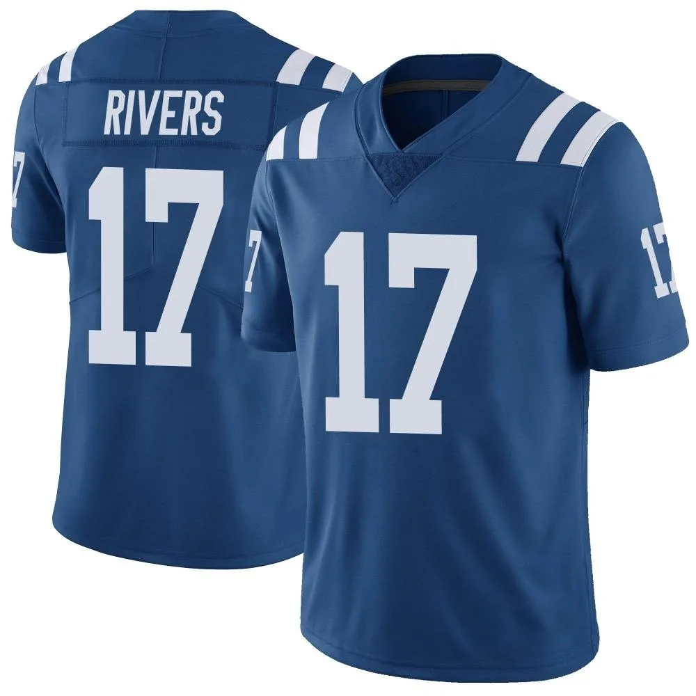 Men's Indianapolis Colts Philip Rivers Nike Color Rush Vapor Untouchable Limited Royal Jersey Men's Indianapolis Colts Philip Rivers Nike Color Rush Vapor Untouchable Limited Royal Jersey