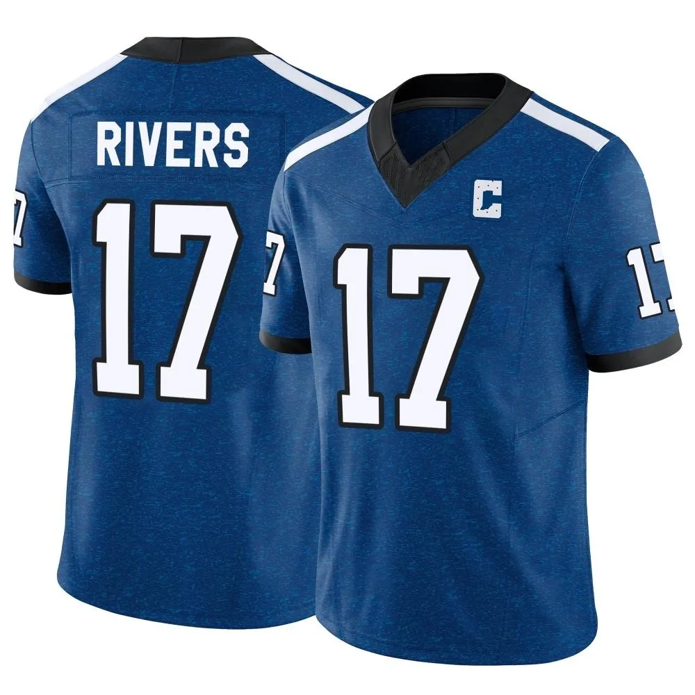 Men's Indianapolis Colts Philip Rivers Nike Indiana Nights Alternate Vapor F.U.S.E. Limited Royal Jersey Men's Indianapolis Colts Philip Rivers Nike Indiana Nights Alternate Vapor F.U.S.E. Limited Royal Jersey