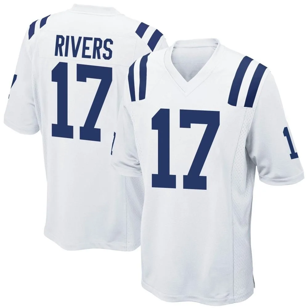 Men's Indianapolis Colts Philip Rivers Nike Game White Jersey Men's Indianapolis Colts Philip Rivers Nike Game White Jersey