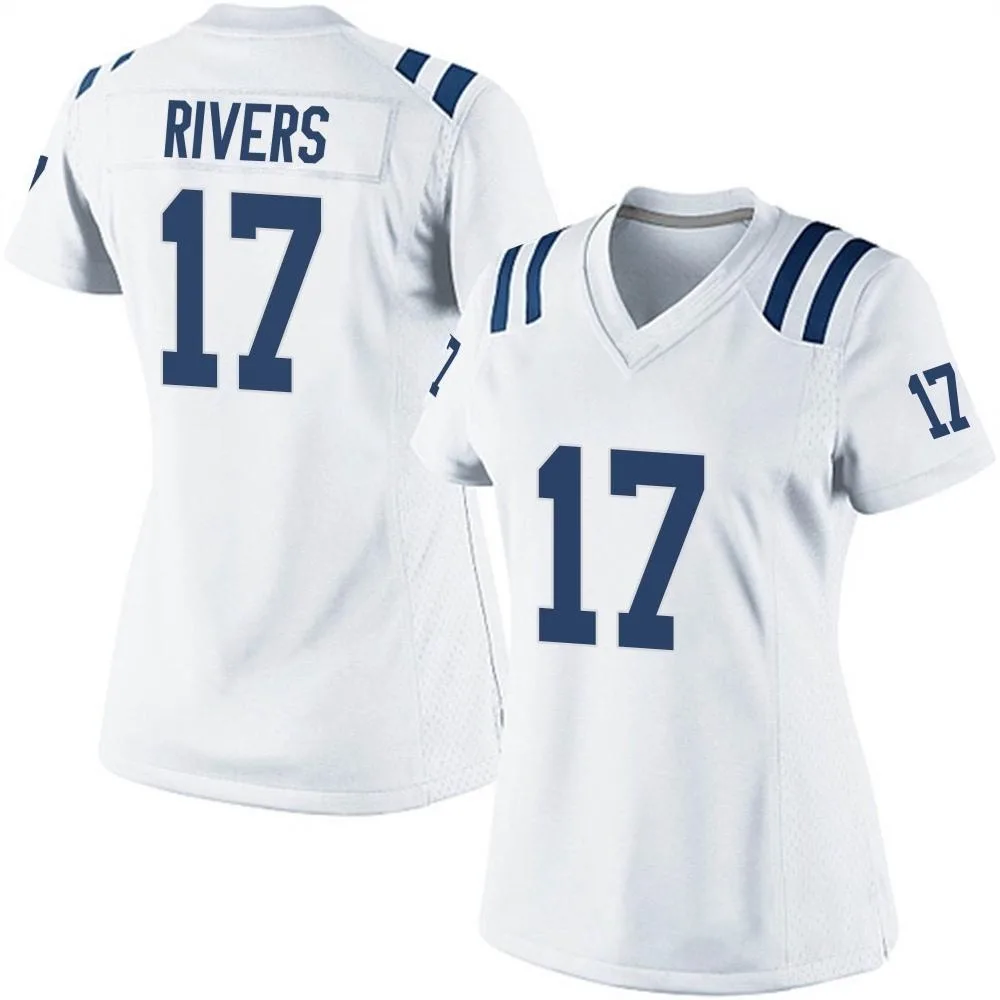 Women's Indianapolis Colts Philip Rivers Nike Game White Jersey Women's Indianapolis Colts Philip Rivers Nike Game White Jersey