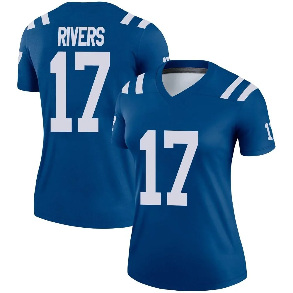 Women's Indianapolis Colts Philip Rivers Nike Legend Royal Jersey Women's Indianapolis Colts Philip Rivers Nike Legend Royal Jersey