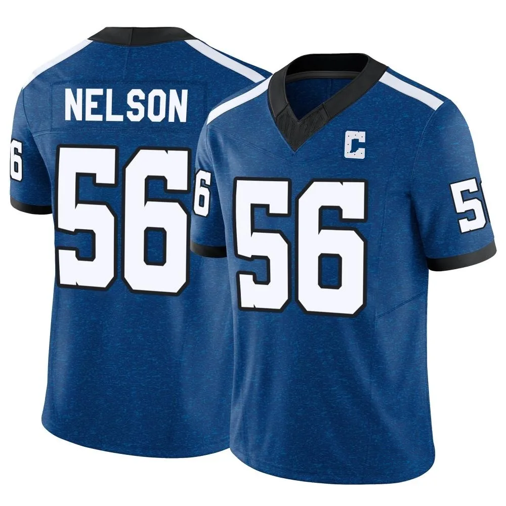 Men's Indianapolis Colts Quenton Nelson Nike Indiana Nights Alternate Vapor F.U.S.E. Limited Royal Jersey Men's Indianapolis Colts Quenton Nelson Nike Indiana Nights Alternate Vapor F.U.S.E. Limited Royal Jersey