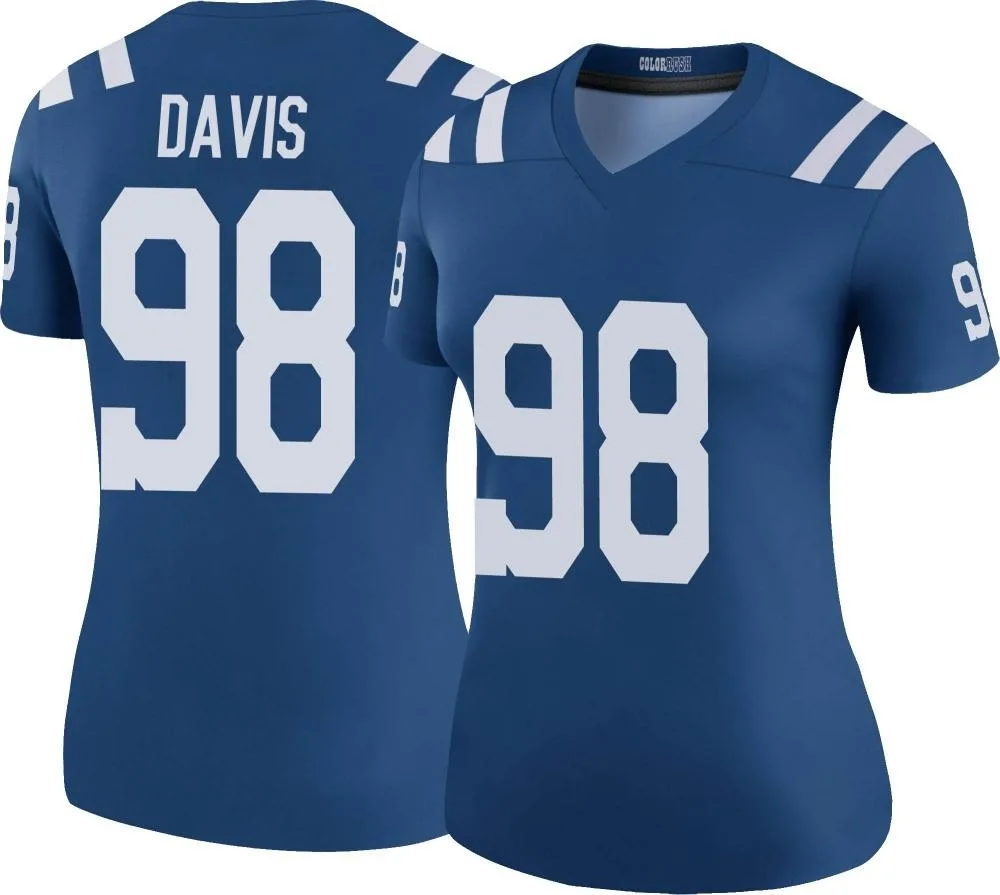 Women's Indianapolis Colts Raekwon Davis Nike Color Rush Legend Royal Jersey Women's Indianapolis Colts Raekwon Davis Nike Color Rush Legend Royal Jersey