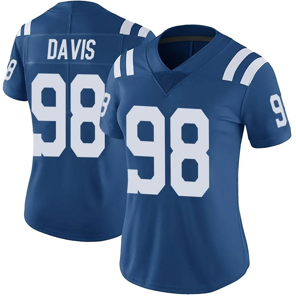Women's Indianapolis Colts Raekwon Davis Nike Color Rush Vapor Untouchable Limited Royal Jersey Women's Indianapolis Colts Raekwon Davis Nike Color Rush Vapor Untouchable Limited Royal Jersey