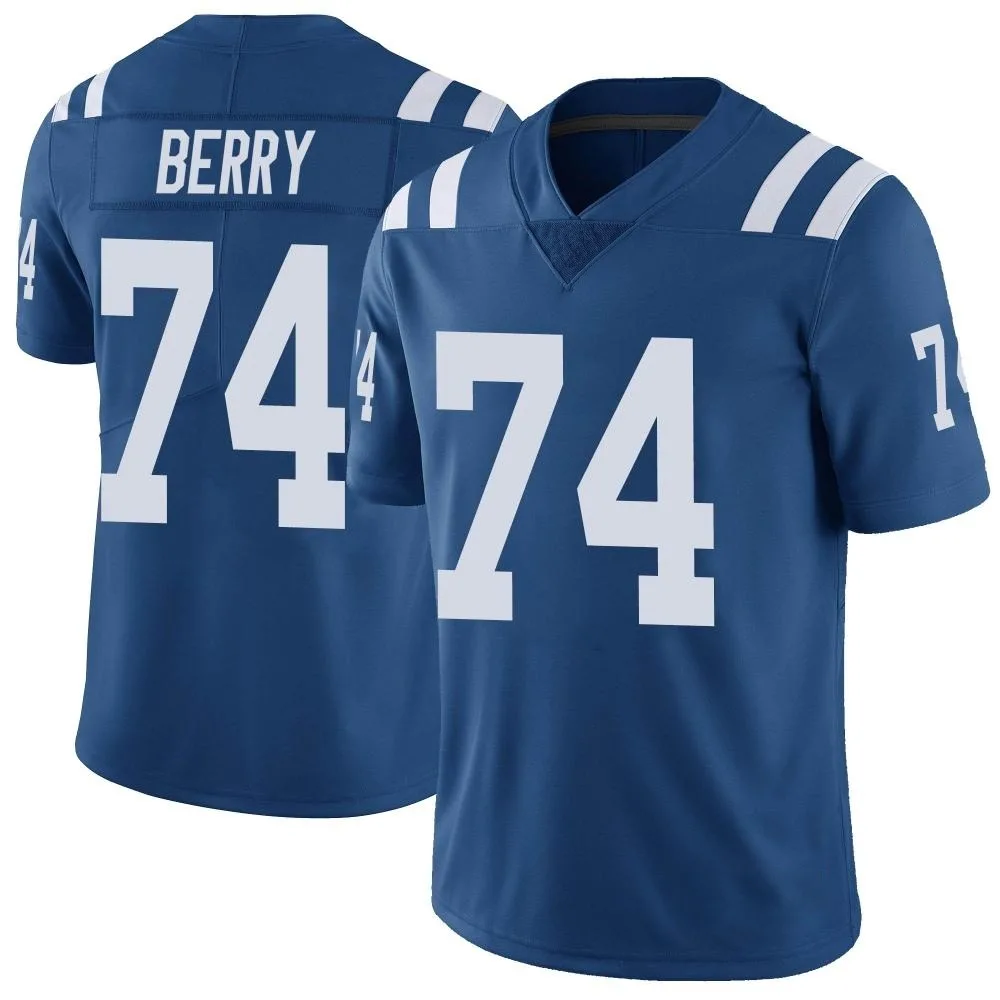 Men's Indianapolis Colts Rashod Berry Nike Color Rush Vapor Untouchable Limited Royal Jersey Men's Indianapolis Colts Rashod Berry Nike Color Rush Vapor Untouchable Limited Royal Jersey