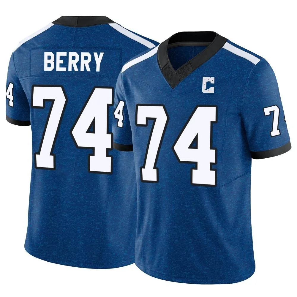 Men's Indianapolis Colts Rashod Berry Nike Indiana Nights Alternate Vapor F.U.S.E. Limited Royal Jersey Men's Indianapolis Colts Rashod Berry Nike Indiana Nights Alternate Vapor F.U.S.E. Limited Royal Jersey