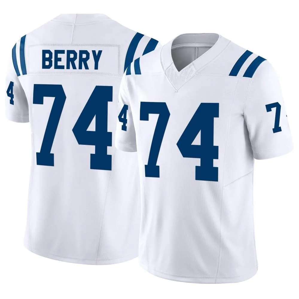 Men's Indianapolis Colts Rashod Berry Nike Vapor F.U.S.E. Limited White Jersey Men's Indianapolis Colts Rashod Berry Nike Vapor F.U.S.E. Limited White Jersey