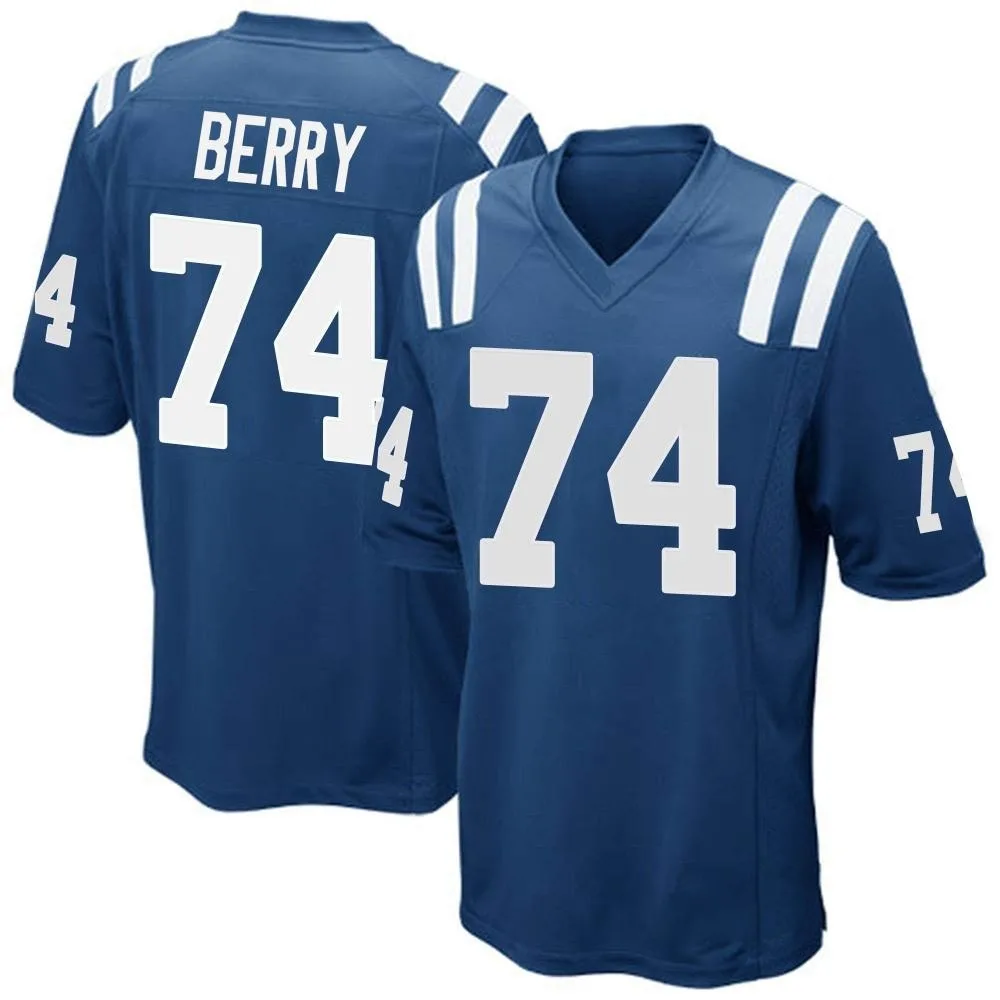 Youth Indianapolis Colts Rashod Berry Nike Team Color Game Royal Blue Jersey Youth Indianapolis Colts Rashod Berry Nike Team Color Game Royal Blue Jersey