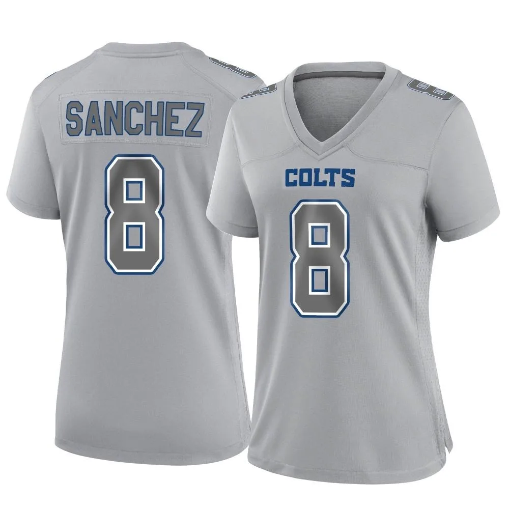 Women's Indianapolis Colts Rigoberto Sanchez Nike Atmosphere Fashion Game Gray Jersey Women's Indianapolis Colts Rigoberto Sanchez Nike Atmosphere Fashion Game Gray Jersey