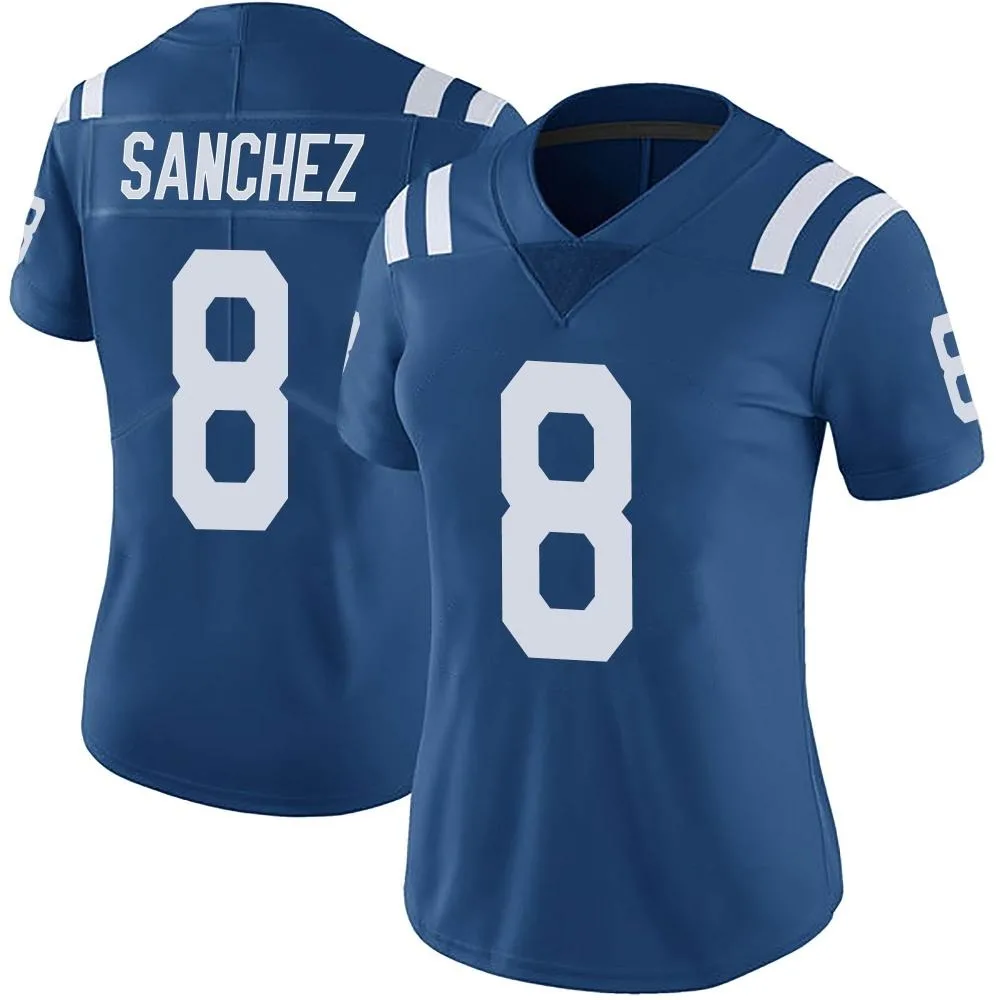 Women's Indianapolis Colts Rigoberto Sanchez Nike Color Rush Vapor Untouchable Limited Royal Jersey Women's Indianapolis Colts Rigoberto Sanchez Nike Color Rush Vapor Untouchable Limited Royal Jersey