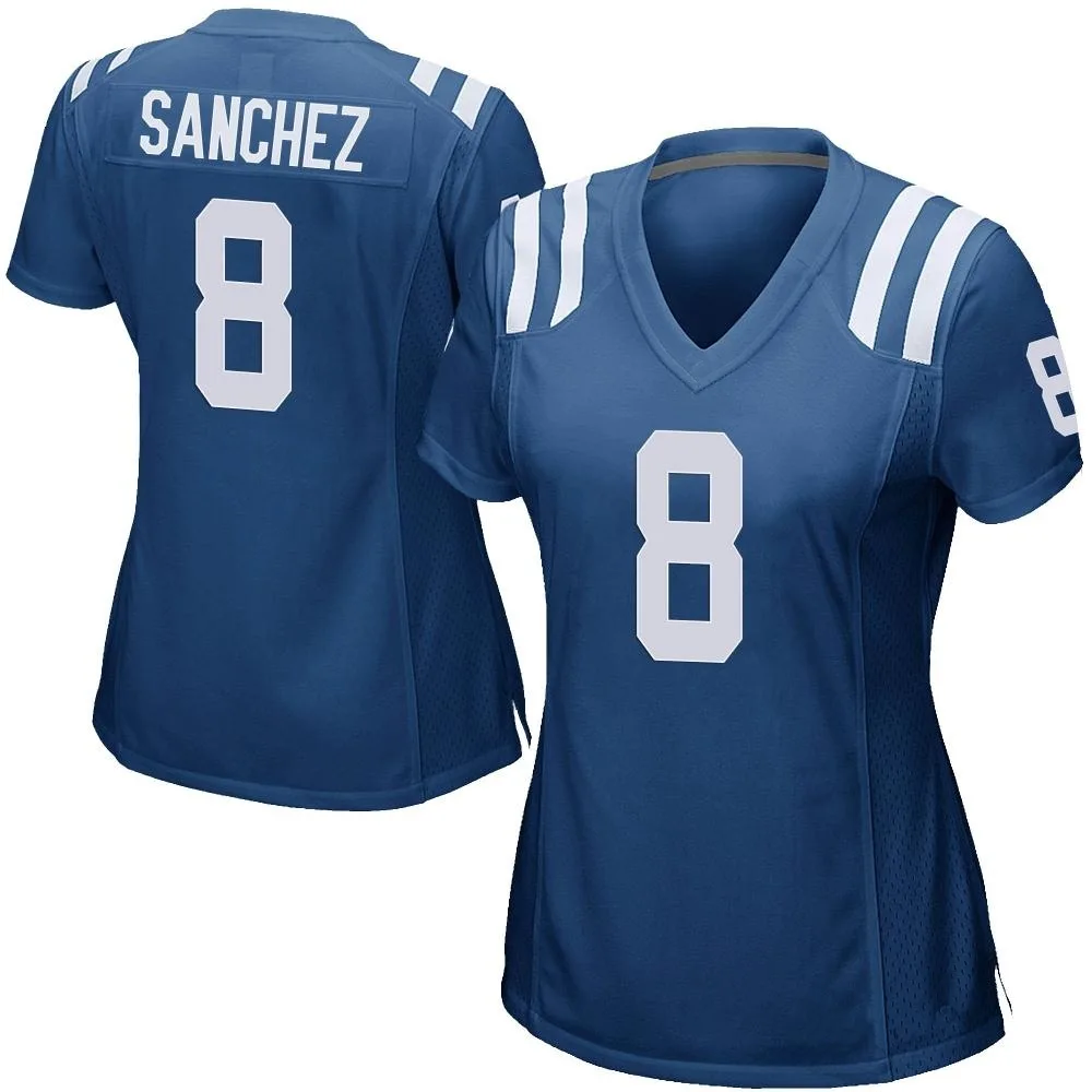 Women's Indianapolis Colts Rigoberto Sanchez Nike Team Color Game Royal Blue Jersey Women's Indianapolis Colts Rigoberto Sanchez Nike Team Color Game Royal Blue Jersey