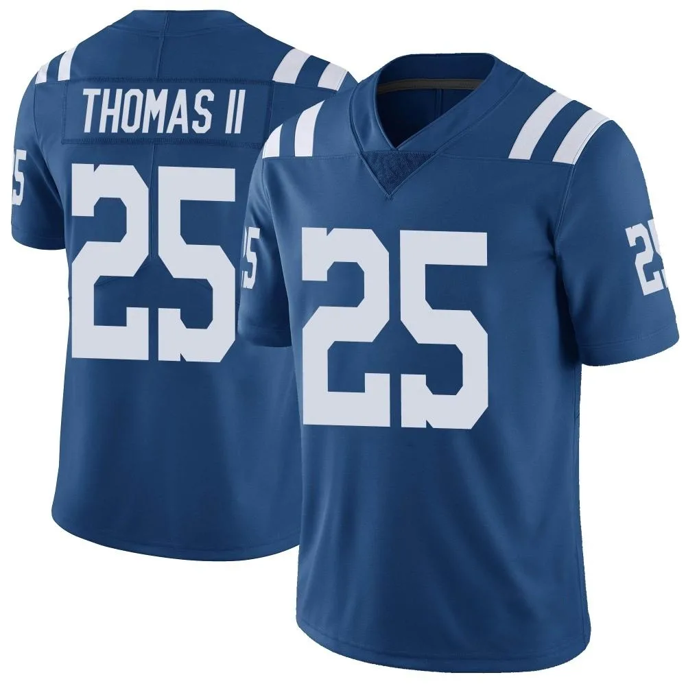 Men's Indianapolis Colts Rodney Thomas Ii Nike Color Rush Vapor Untouchable Limited Royal Jersey Men's Indianapolis Colts Rodney Thomas Ii Nike Color Rush Vapor Untouchable Limited Royal Jersey