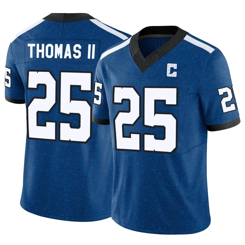 Men's Indianapolis Colts Rodney Thomas Ii Nike Indiana Nights Alternate Vapor F.U.S.E. Limited Royal Jersey Men's Indianapolis Colts Rodney Thomas Ii Nike Indiana Nights Alternate Vapor F.U.S.E. Limited Royal Jersey