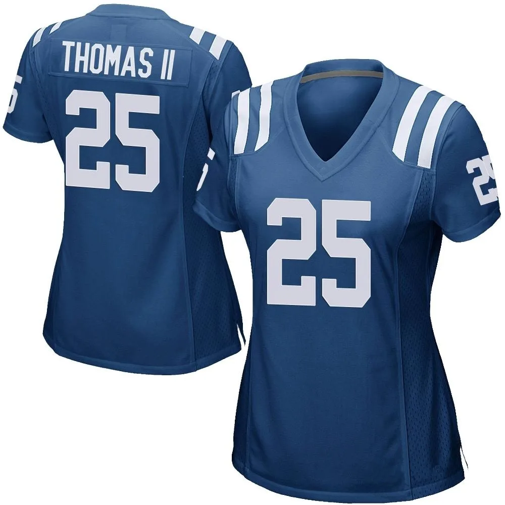 Women's Indianapolis Colts Rodney Thomas Ii Nike Team Color Game Royal Blue Jersey Women's Indianapolis Colts Rodney Thomas Ii Nike Team Color Game Royal Blue Jersey