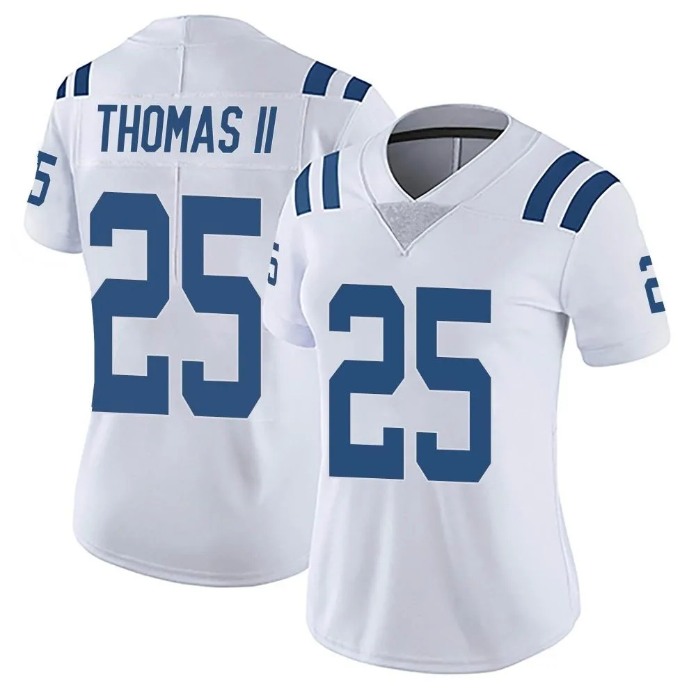 Women's Indianapolis Colts Rodney Thomas Ii Nike Vapor Untouchable Limited White Jersey Women's Indianapolis Colts Rodney Thomas Ii Nike Vapor Untouchable Limited White Jersey