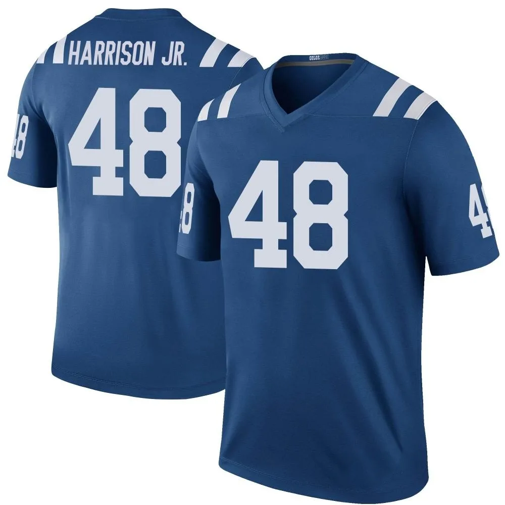 Men's Indianapolis Colts Ronnie Harrison Jr. Nike Color Rush Legend Royal Jersey Men's Indianapolis Colts Ronnie Harrison Jr. Nike Color Rush Legend Royal Jersey