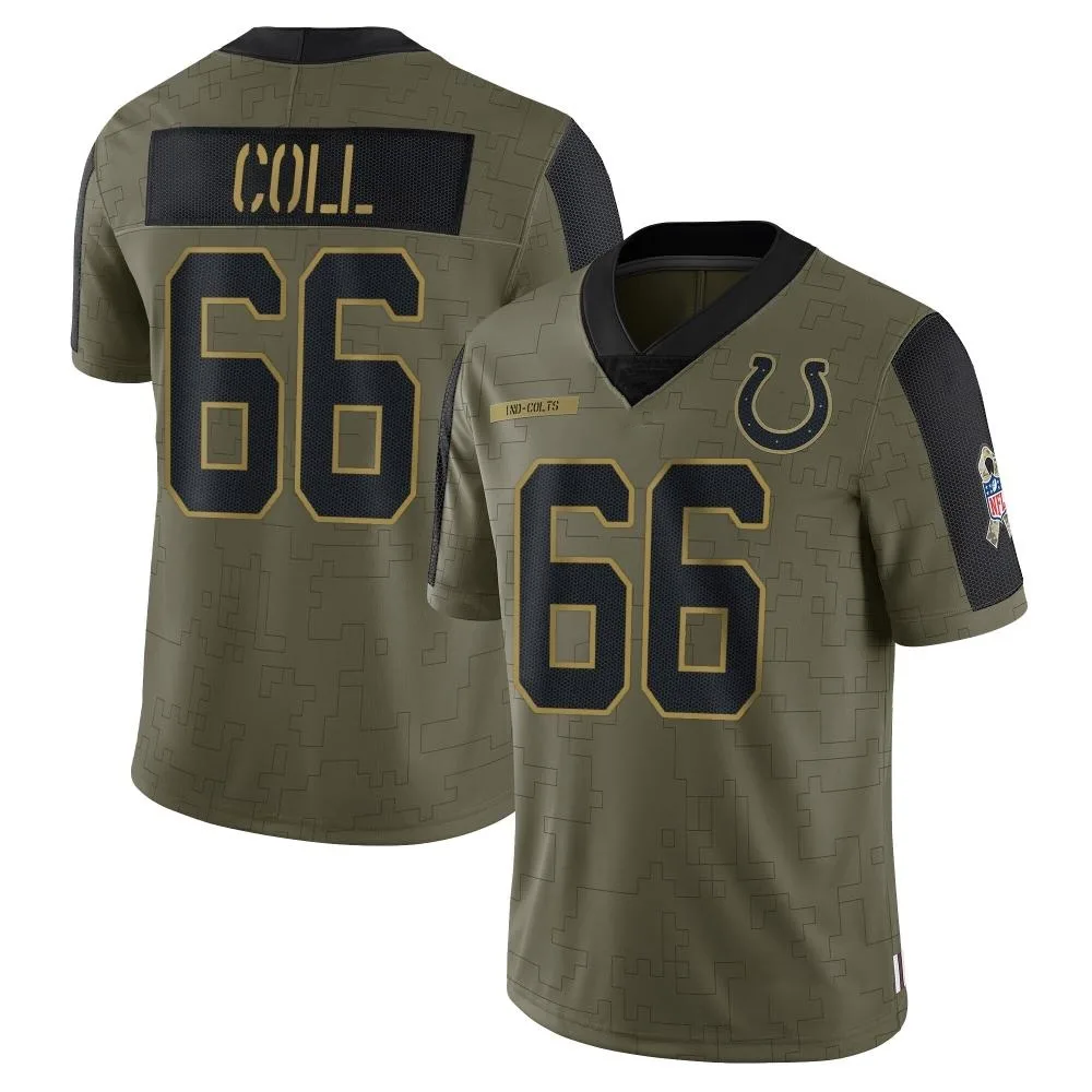 Men's Indianapolis Colts Ryan Coll Nike 2021 Salute To Service Limited Olive Jersey Men's Indianapolis Colts Ryan Coll Nike 2021 Salute To Service Limited Olive Jersey