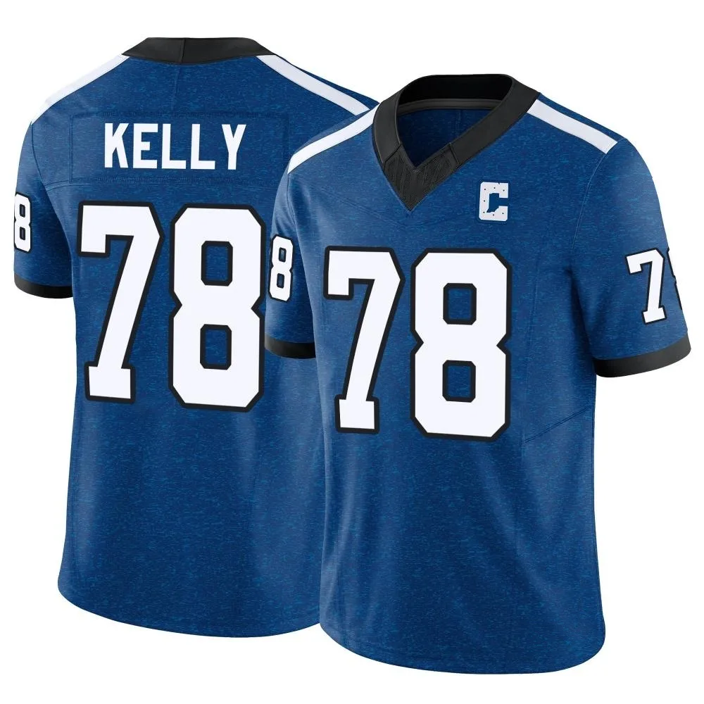 Men's Indianapolis Colts Ryan Kelly Nike Indiana Nights Alternate Vapor F.U.S.E. Limited Royal Jersey Men's Indianapolis Colts Ryan Kelly Nike Indiana Nights Alternate Vapor F.U.S.E. Limited Royal Jersey