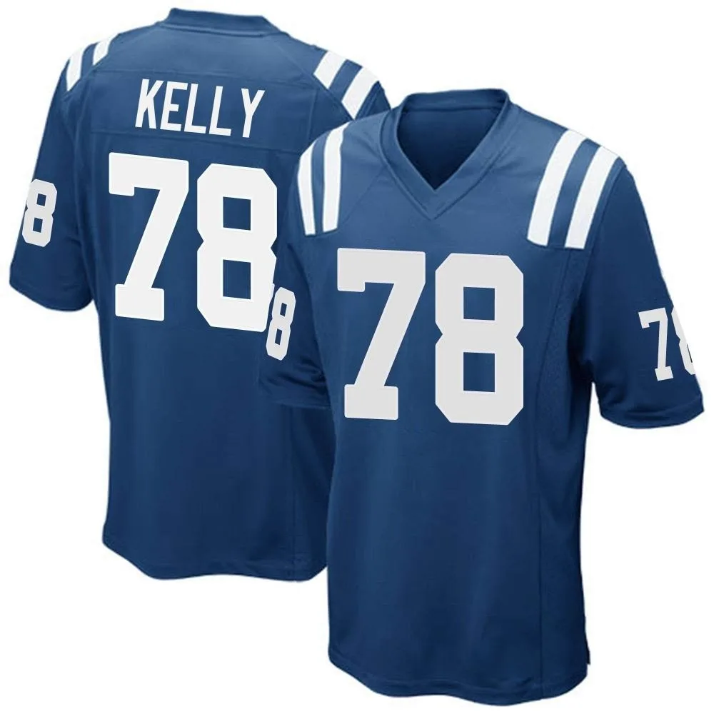 Men's Indianapolis Colts Ryan Kelly Nike Team Color Game Royal Blue Jersey Men's Indianapolis Colts Ryan Kelly Nike Team Color Game Royal Blue Jersey