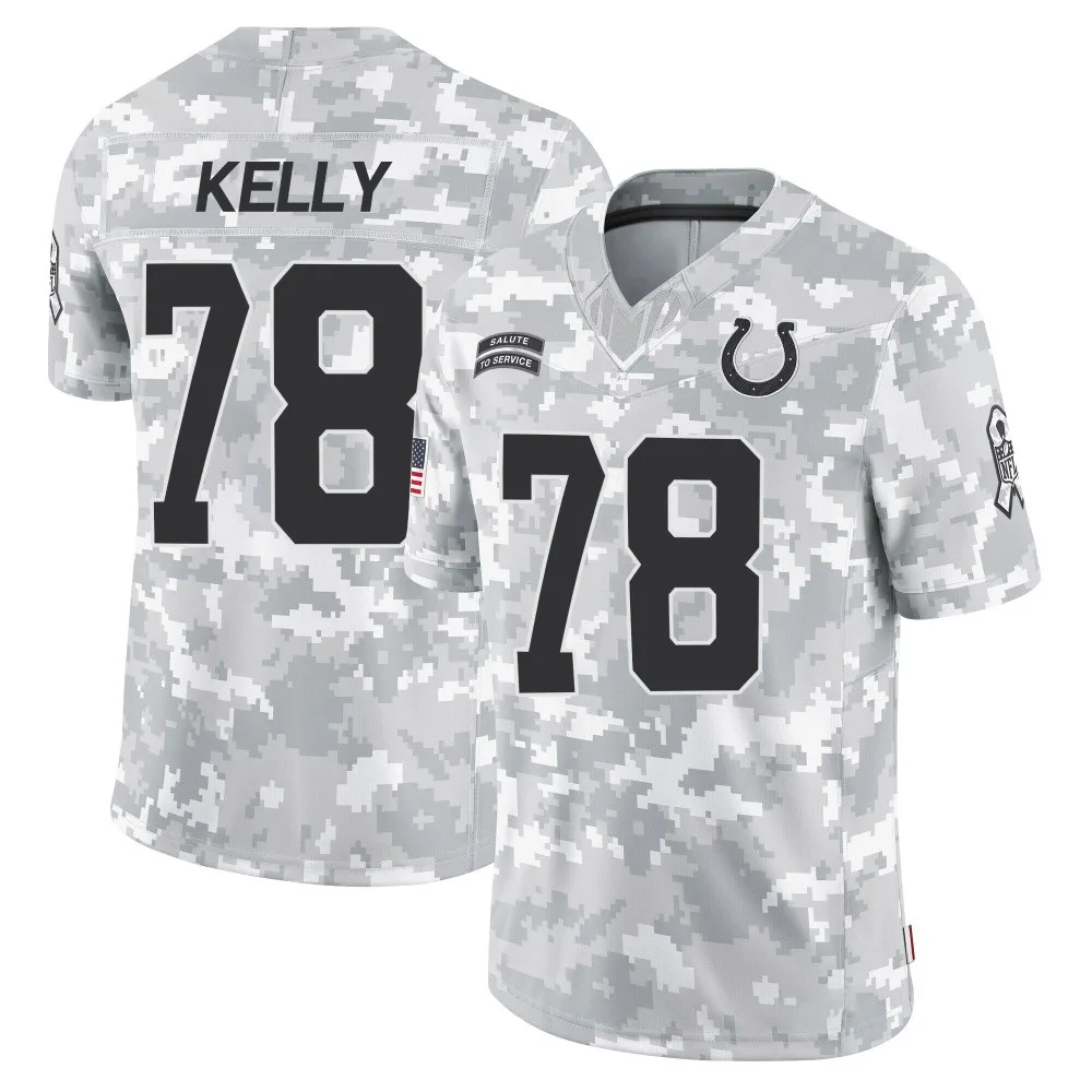Youth Indianapolis Colts Ryan Kelly Nike 2024 Salute to Service Limited Arctic Camo Jersey Youth Indianapolis Colts Ryan Kelly Nike 2024 Salute to Service Limited Arctic Camo Jersey