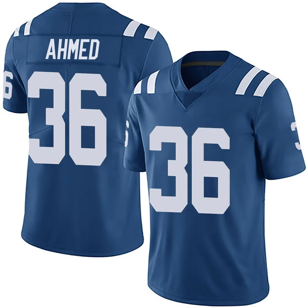Men's Indianapolis Colts Salvon Ahmed Nike Team Color Vapor Untouchable Limited Royal Jersey Men's Indianapolis Colts Salvon Ahmed Nike Team Color Vapor Untouchable Limited Royal Jersey