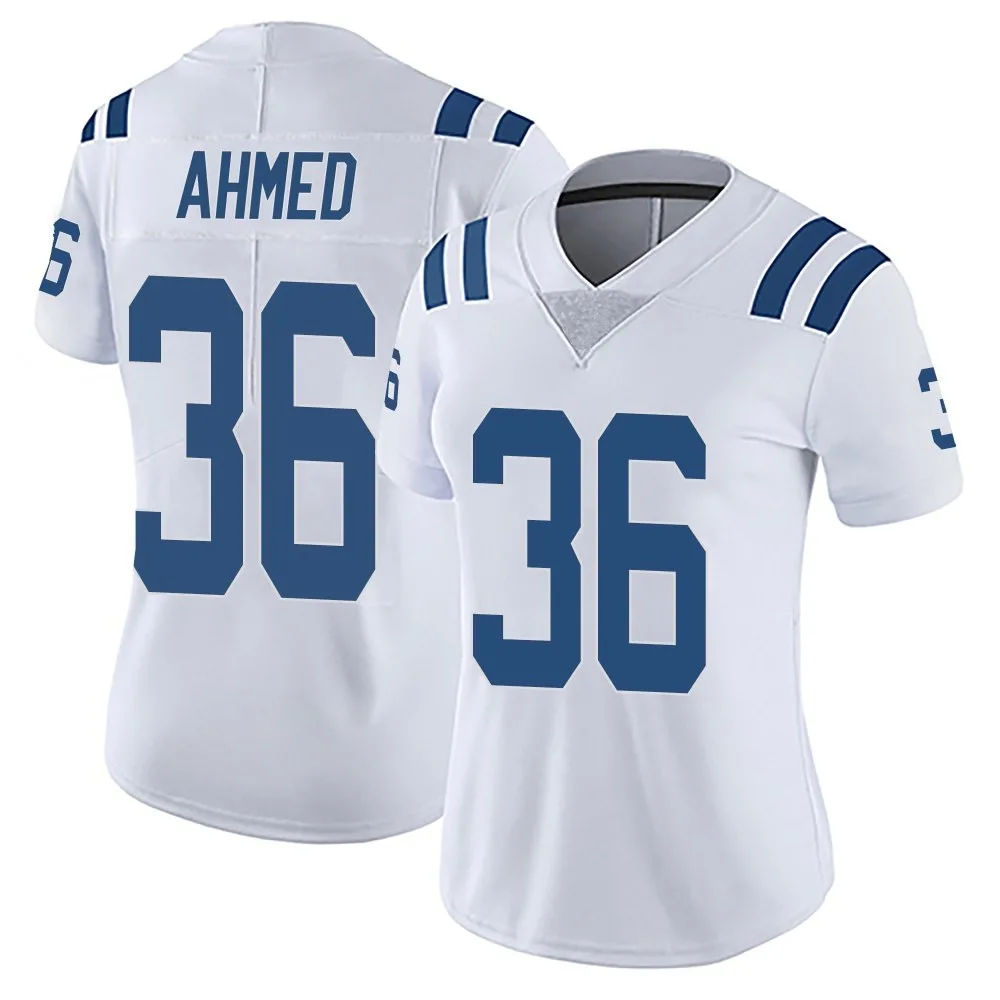 Women's Indianapolis Colts Salvon Ahmed Nike Vapor Untouchable Limited White Jersey Women's Indianapolis Colts Salvon Ahmed Nike Vapor Untouchable Limited White Jersey