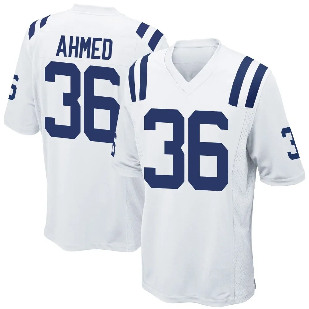 Youth Indianapolis Colts Salvon Ahmed Nike Game White Jersey Youth Indianapolis Colts Salvon Ahmed Nike Game White Jersey
