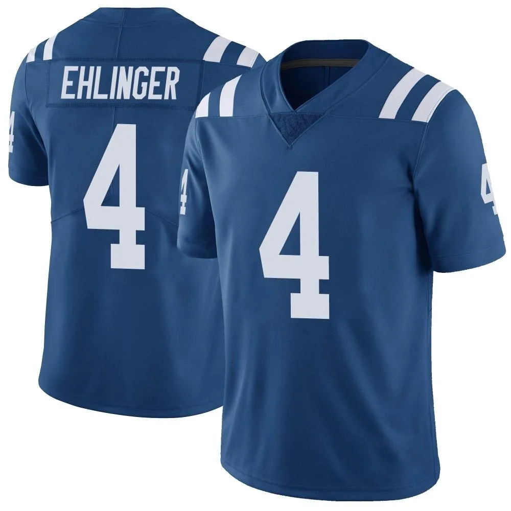 Men's Indianapolis Colts Sam Ehlinger Nike Color Rush Vapor Untouchable Limited Royal Jersey Men's Indianapolis Colts Sam Ehlinger Nike Color Rush Vapor Untouchable Limited Royal Jersey