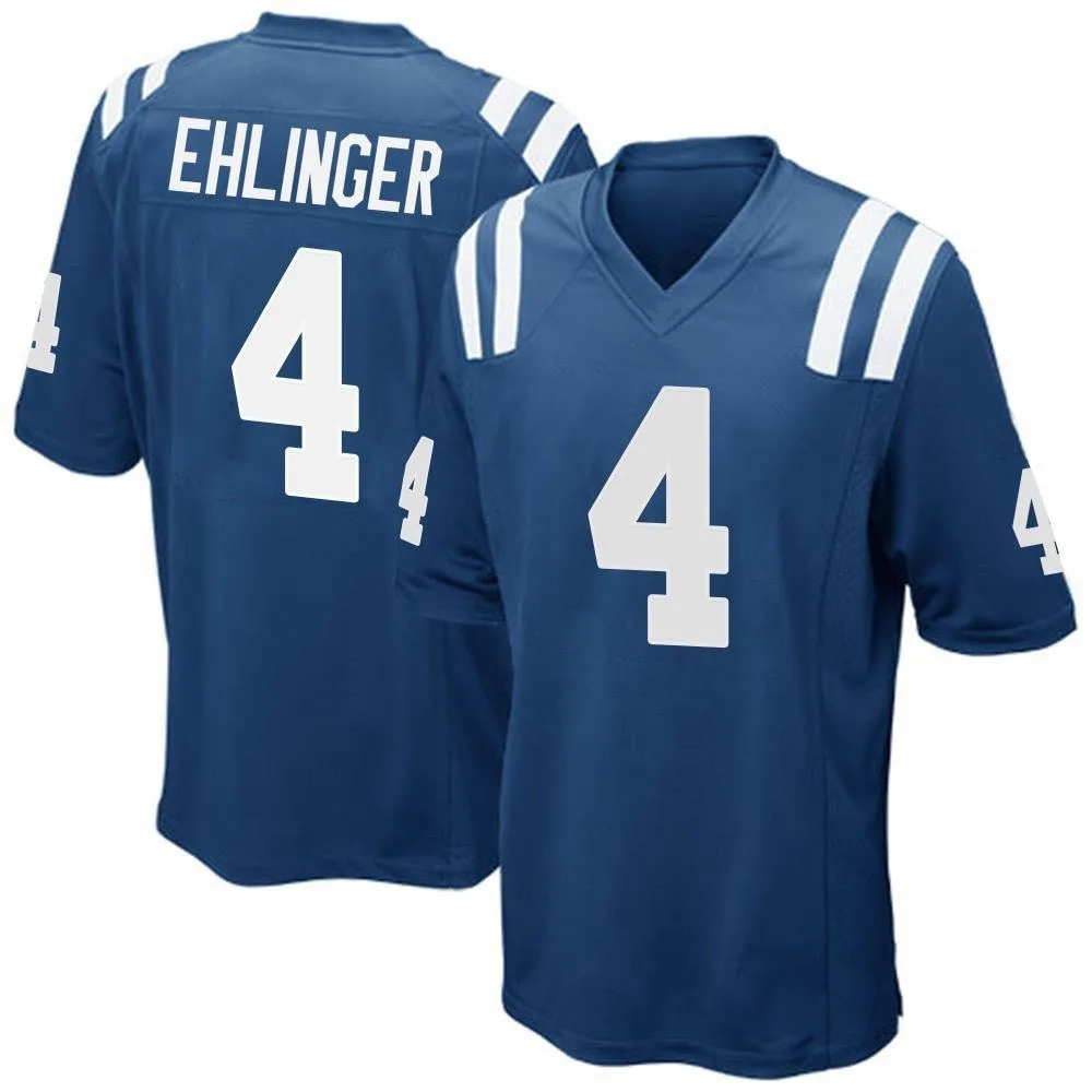 Men's Indianapolis Colts Sam Ehlinger Nike Team Color Game Royal Blue Jersey Men's Indianapolis Colts Sam Ehlinger Nike Team Color Game Royal Blue Jersey