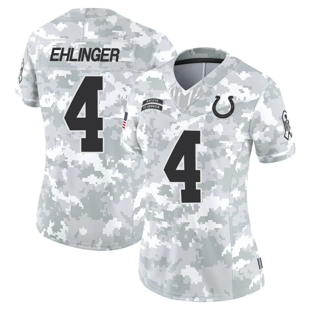 Women's Indianapolis Colts Sam Ehlinger Nike 2024 Salute to Service Limited Arctic Camo Jersey Women's Indianapolis Colts Sam Ehlinger Nike 2024 Salute to Service Limited Arctic Camo Jersey