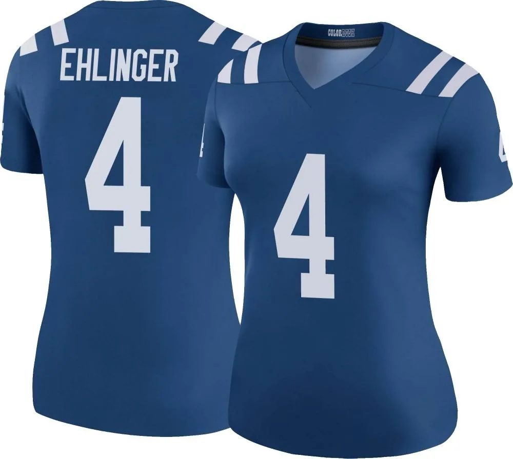Women's Indianapolis Colts Sam Ehlinger Nike Color Rush Legend Royal Jersey Women's Indianapolis Colts Sam Ehlinger Nike Color Rush Legend Royal Jersey