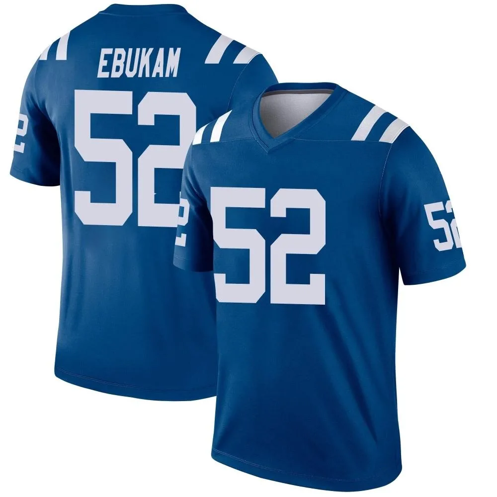 Men's Indianapolis Colts Samson Ebukam Nike Legend Royal Jersey Men's Indianapolis Colts Samson Ebukam Nike Legend Royal Jersey