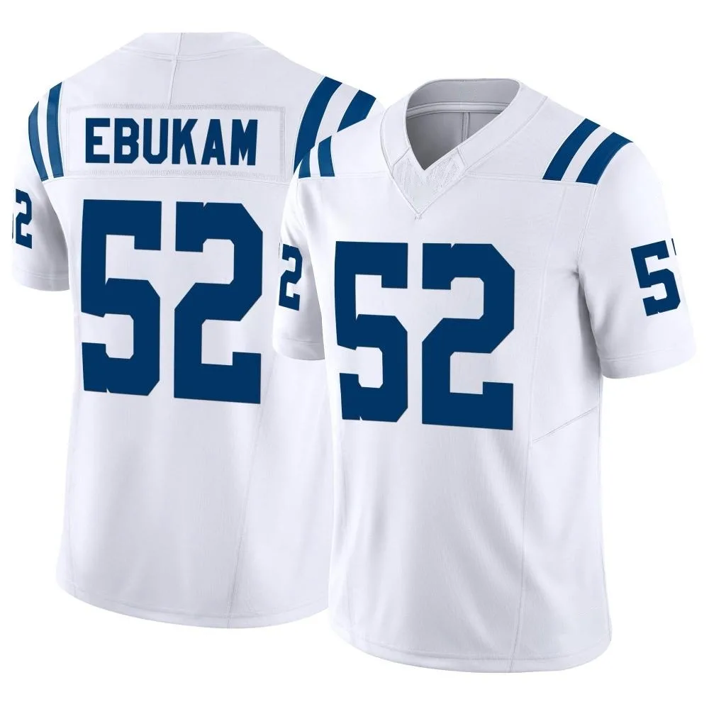 Men's Indianapolis Colts Samson Ebukam Nike Vapor F.U.S.E. Limited White Jersey Men's Indianapolis Colts Samson Ebukam Nike Vapor F.U.S.E. Limited White Jersey