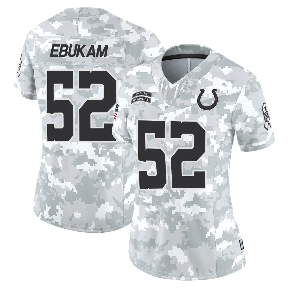 Women's Indianapolis Colts Samson Ebukam Nike 2024 Salute to Service Limited Arctic Camo Jersey Women's Indianapolis Colts Samson Ebukam Nike 2024 Salute to Service Limited Arctic Camo Jersey