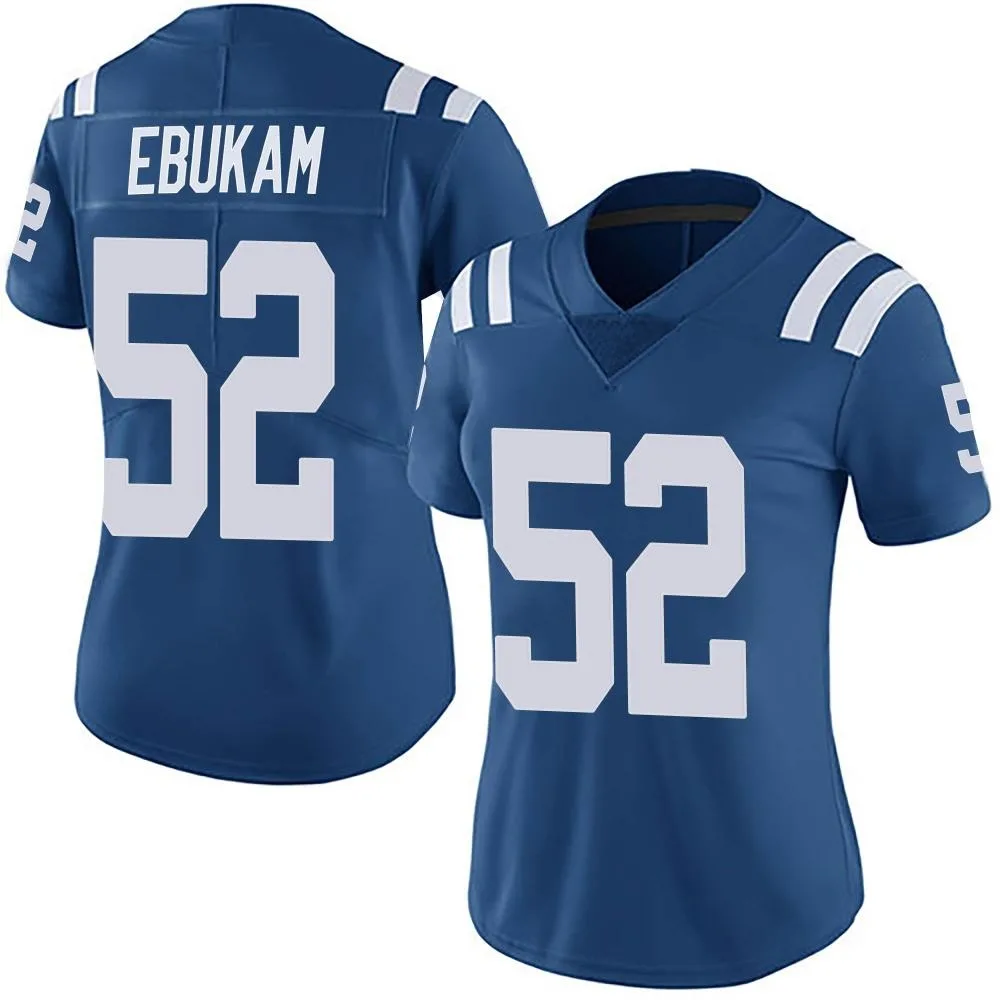 Women's Indianapolis Colts Samson Ebukam Nike Team Color Vapor Untouchable Limited Royal Jersey Women's Indianapolis Colts Samson Ebukam Nike Team Color Vapor Untouchable Limited Royal Jersey