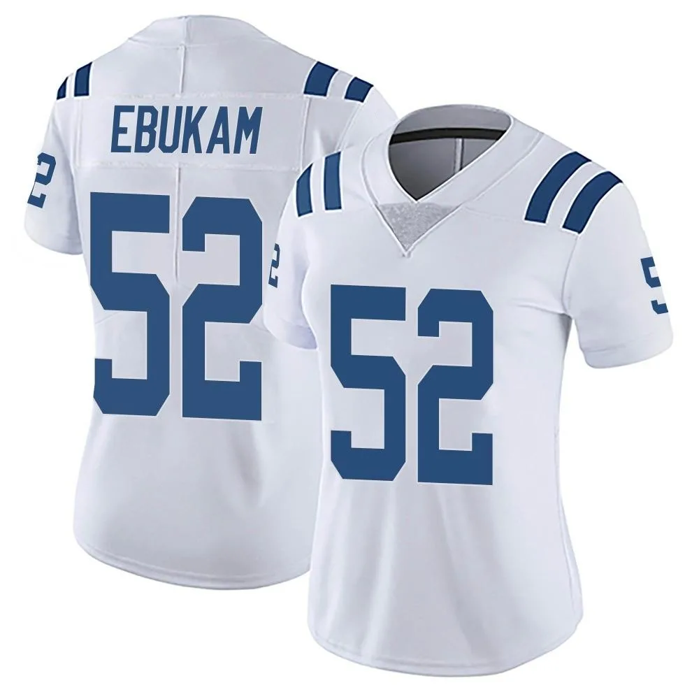 Women's Indianapolis Colts Samson Ebukam Nike Vapor Untouchable Limited White Jersey Women's Indianapolis Colts Samson Ebukam Nike Vapor Untouchable Limited White Jersey