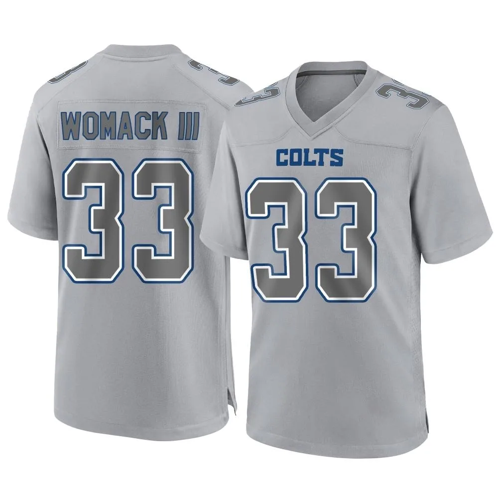 Men's Indianapolis Colts Samuel Womack Iii Nike Atmosphere Fashion Game Gray Jersey Men's Indianapolis Colts Samuel Womack Iii Nike Atmosphere Fashion Game Gray Jersey