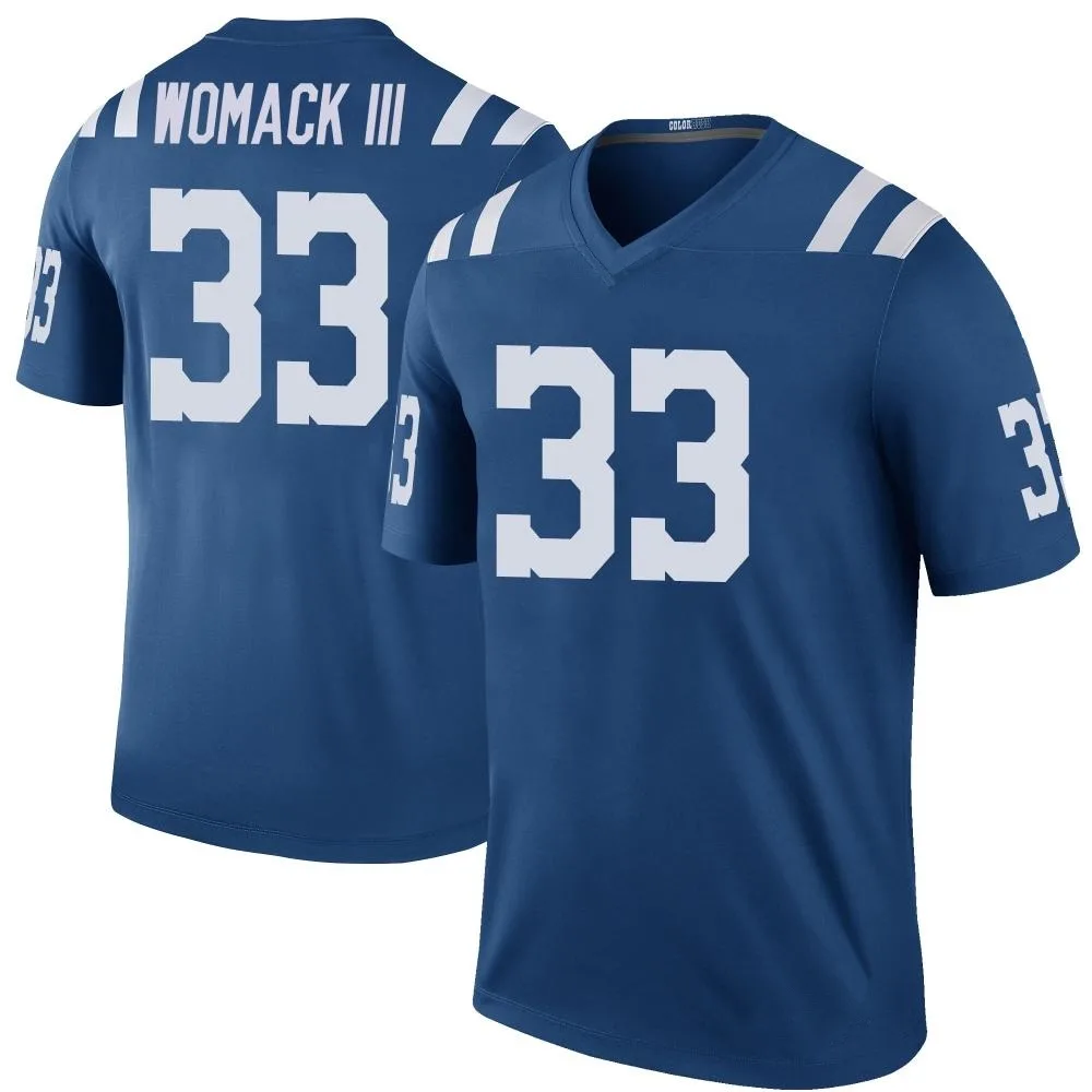 Men's Indianapolis Colts Samuel Womack Iii Nike Color Rush Legend Royal Jersey Men's Indianapolis Colts Samuel Womack Iii Nike Color Rush Legend Royal Jersey